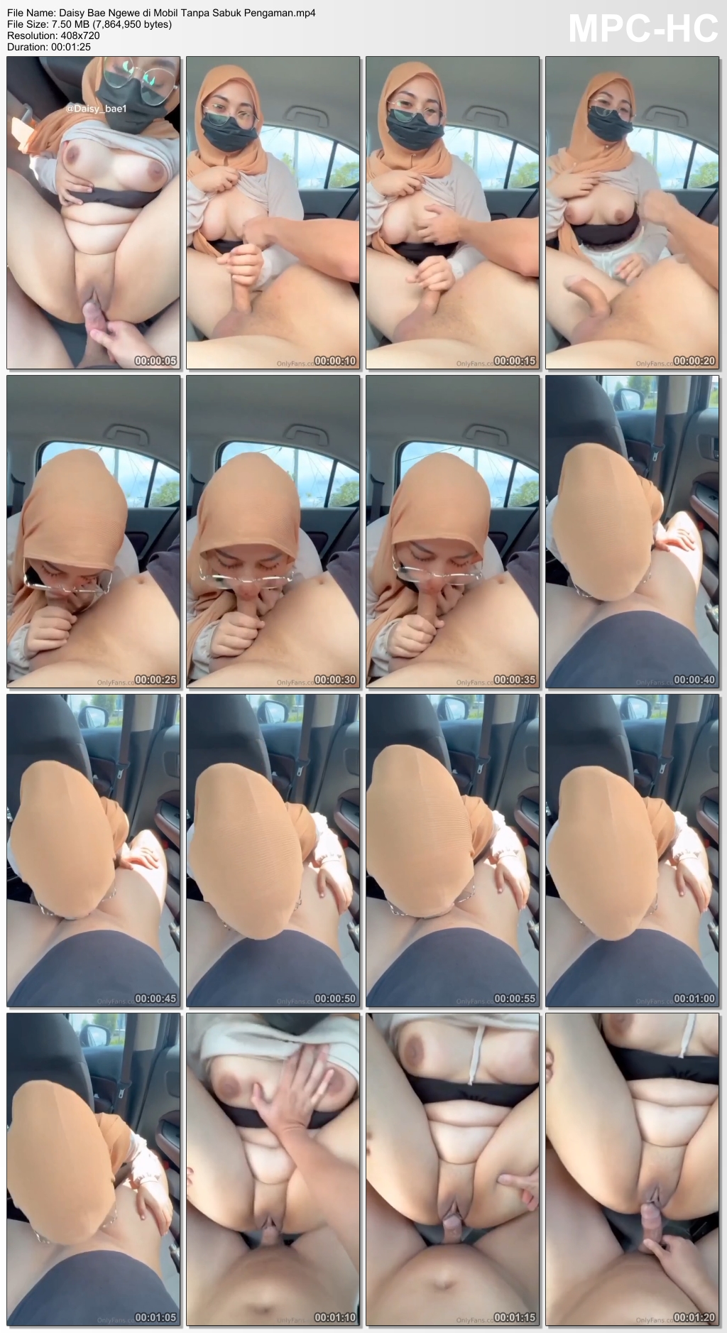 Daisy Bae Ngewe di Mobil Tanpa Sabuk Pengaman